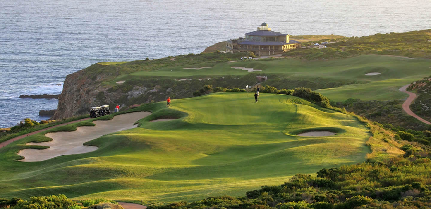 Pinnacle Point Golf Course on the cliffs of Mossel Bay